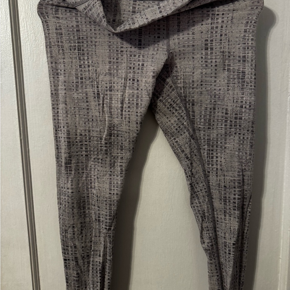 lululemon athletica Charcoal Textured Leggings